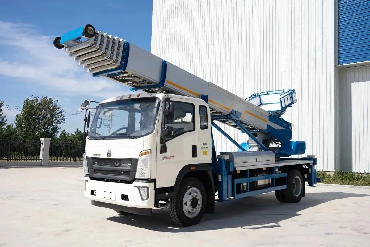 英山专业的云梯车出租