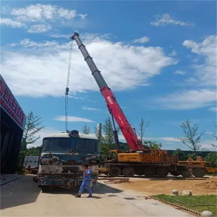 英山吊车出租｜16吨汽车吊｜工地吊装/设备吊运｜灵活调度_专业团队