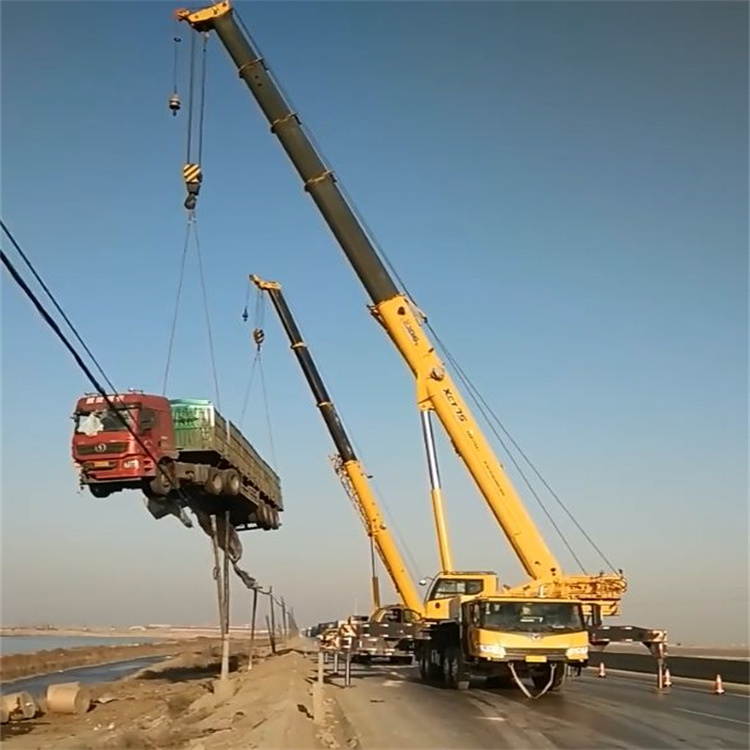 英山吊车怎么吊货车